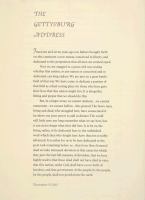 Version on the Wall of the Lincoln Memorial - Click Here To View Larger Image