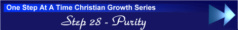 One Step At A Time Christian Growth Series - Step 28 - Purity