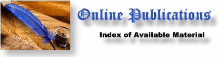 Online Publications Index Of Available Material